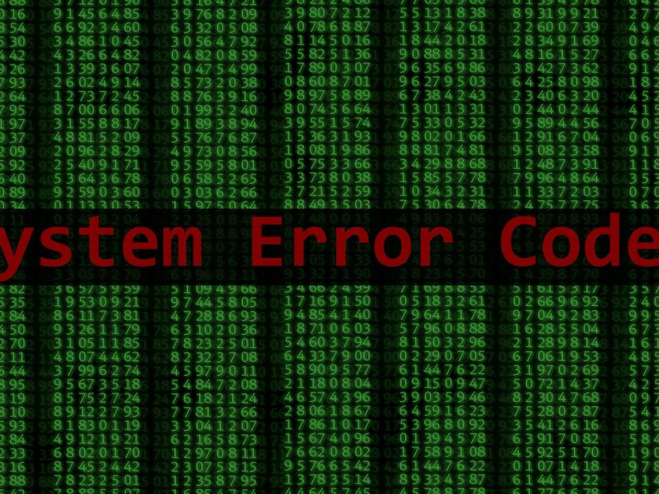 error code